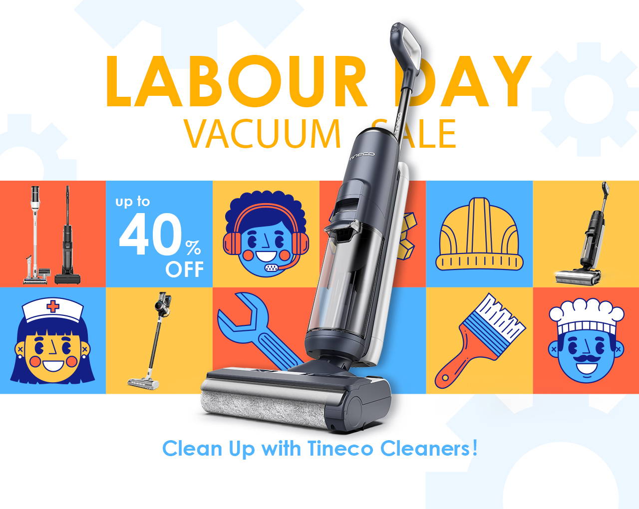 Labor Day Vacuum Sale – Tineco US